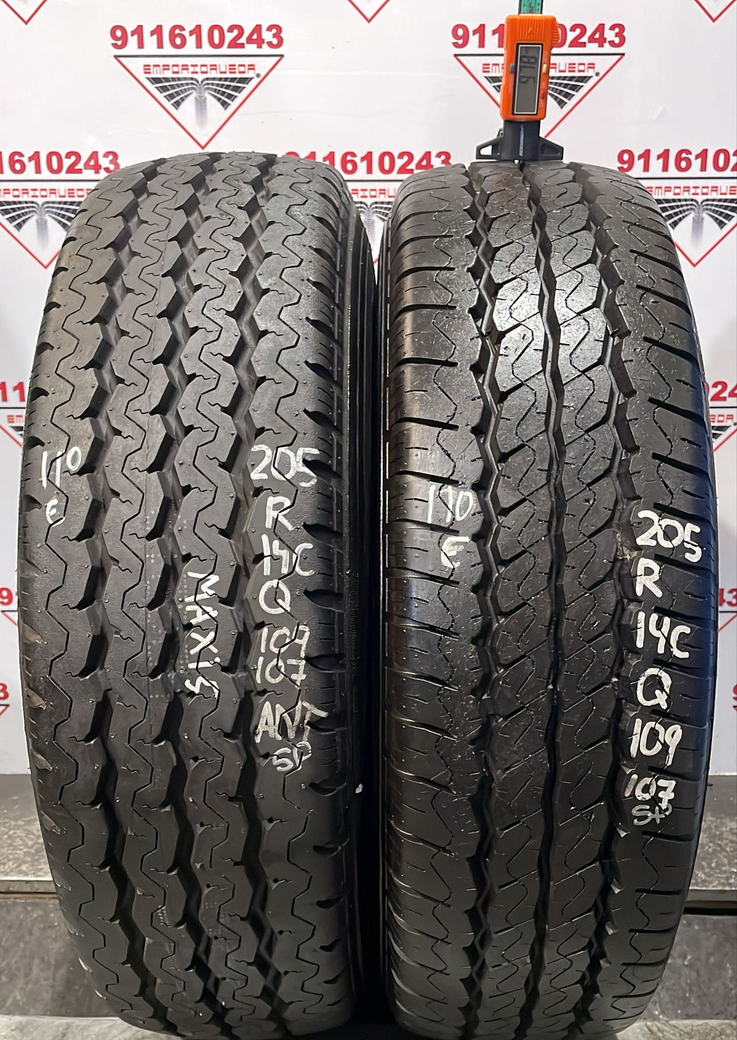 MAXXIS  USADO  205/80 R14C 109/107 Q